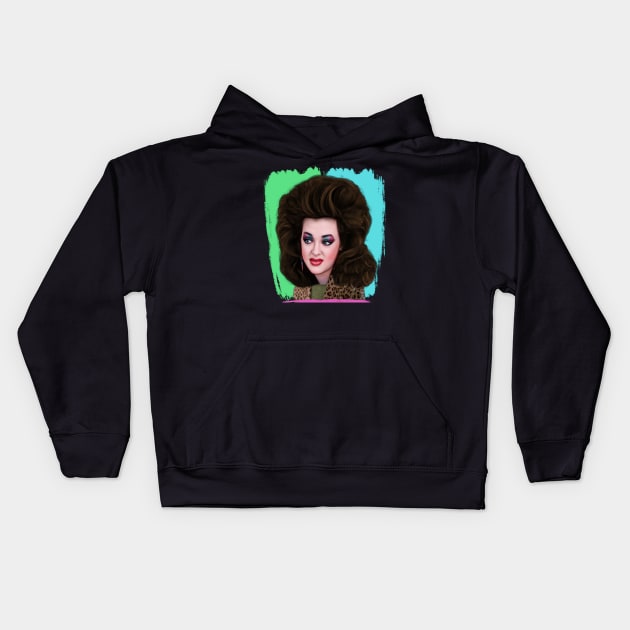 Working Girl - Joan Cusack Kids Hoodie by Indecent Designs